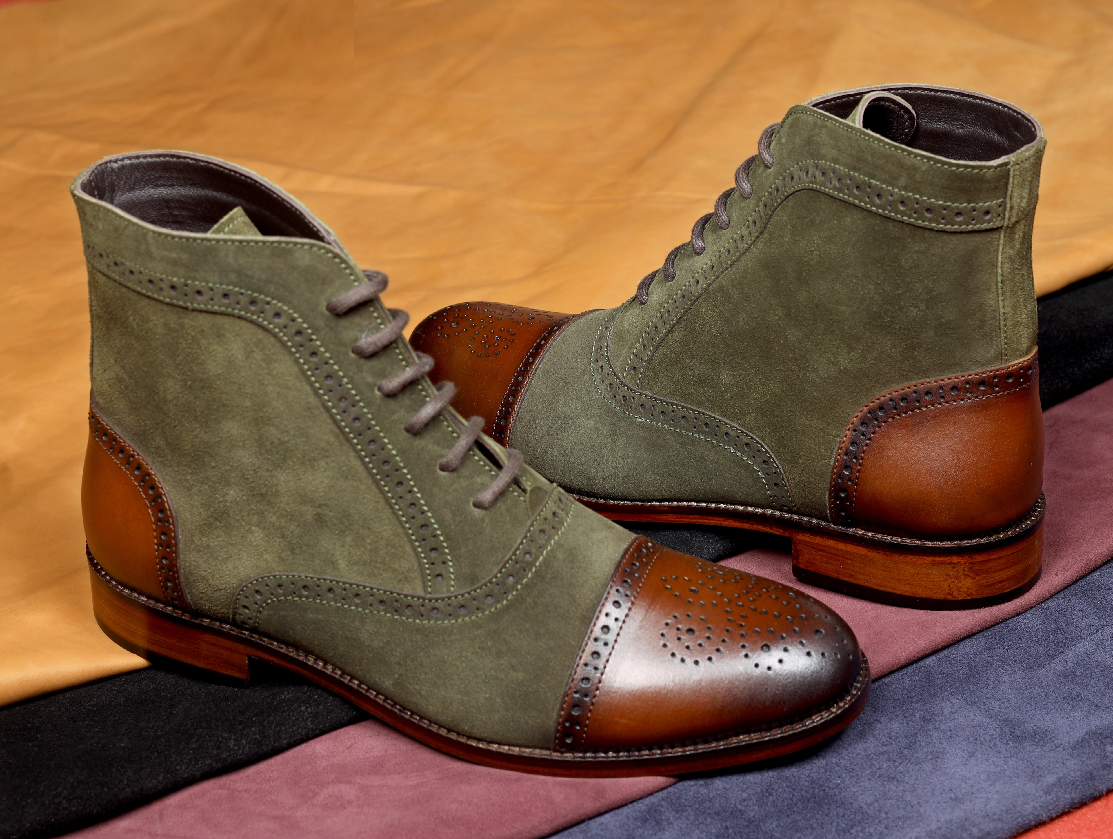 Signature Balmoral Lace-Up Boots