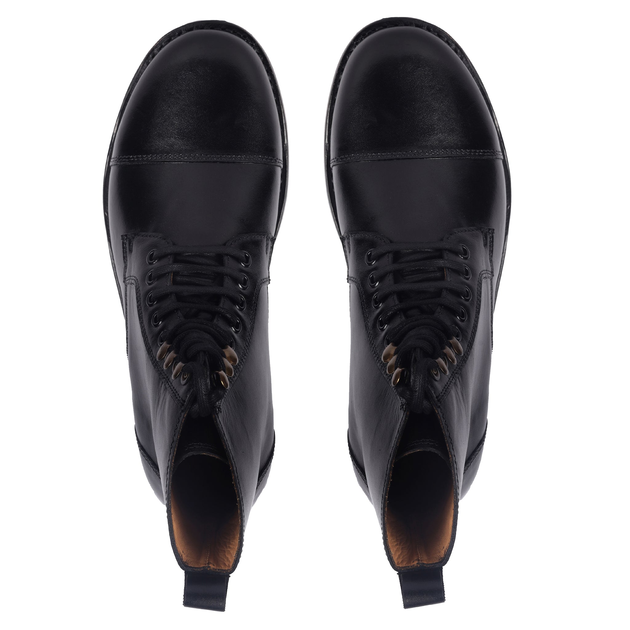 Cap Toe Derby Boots