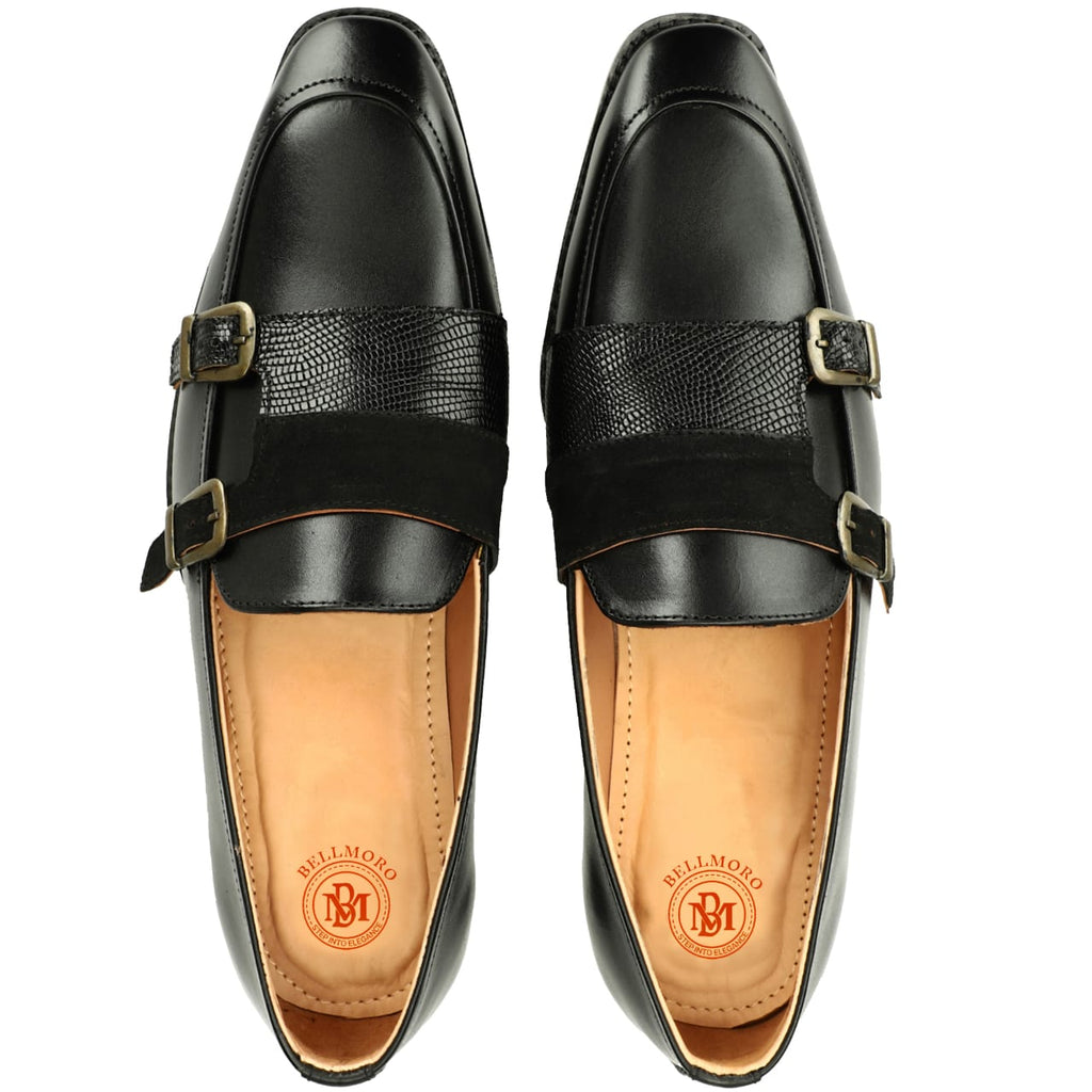 Double Monk Strap Loafers