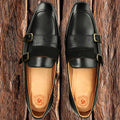 Double Monk Strap Loafers