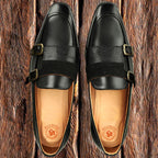 Double Monk Strap Loafers