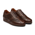 Brown Combination Sneaker