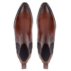 Plain Toe Chelsea Boots