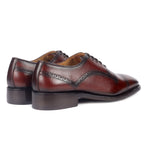 Quarter Brogue Oxford Cap Toes