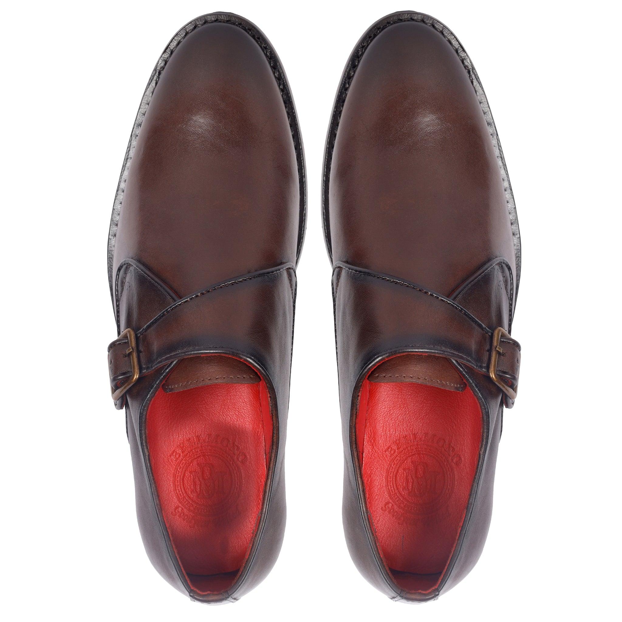 Single Monk Strap Dress Shoes