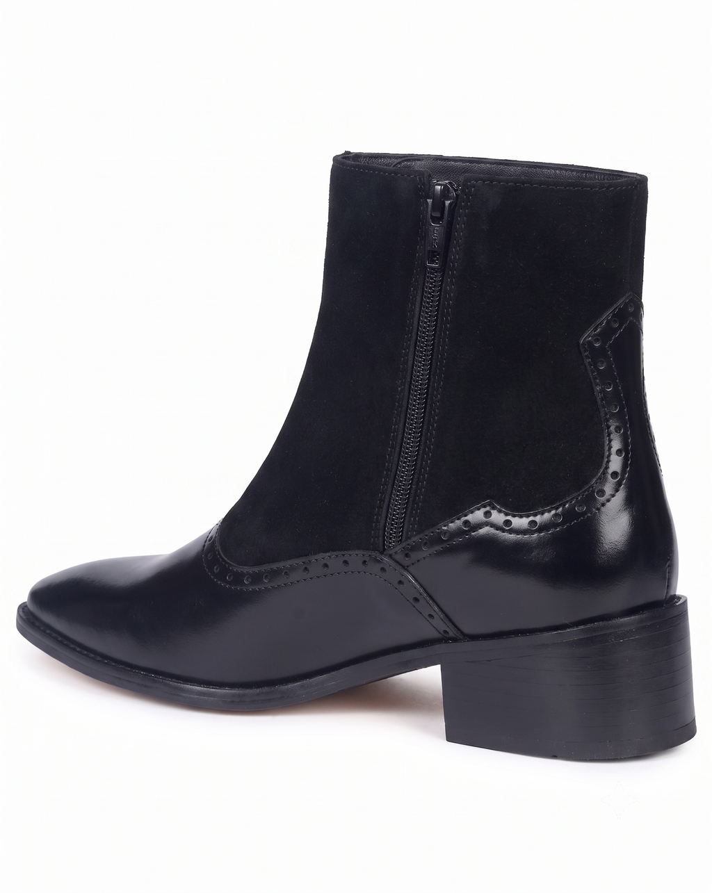 Heritage Two-Tone Spats Boots
