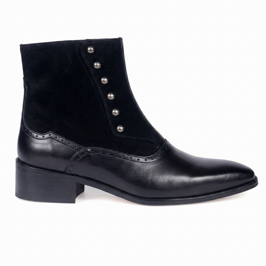 Heritage Two-Tone Spats Boots