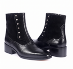 Heritage Two-Tone Spats Boots